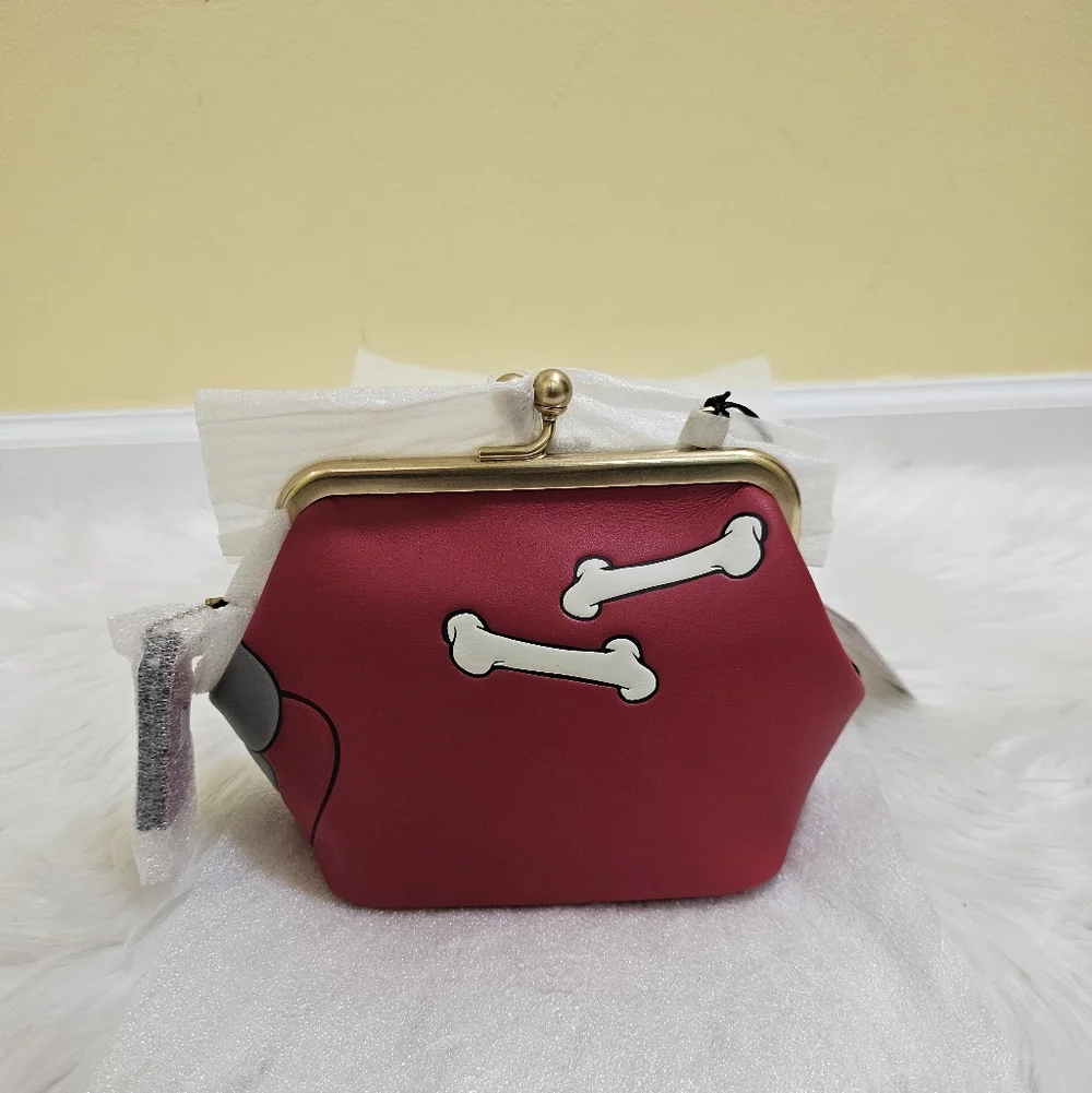 Disney X Coach Kisslock Frame Bag With Pluto - Picture 2 of 13